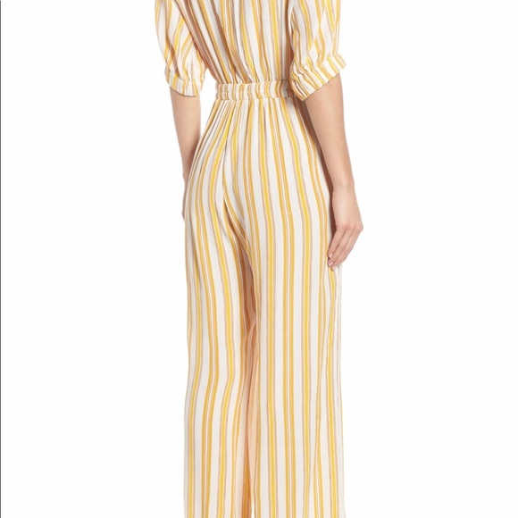 Faithfull the Brand Matese Sun Stripe Jumpsuit M/6 - Picture 2 of 6